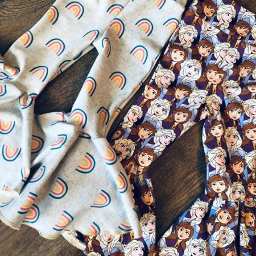 Elsa and Anna Bellbottoms